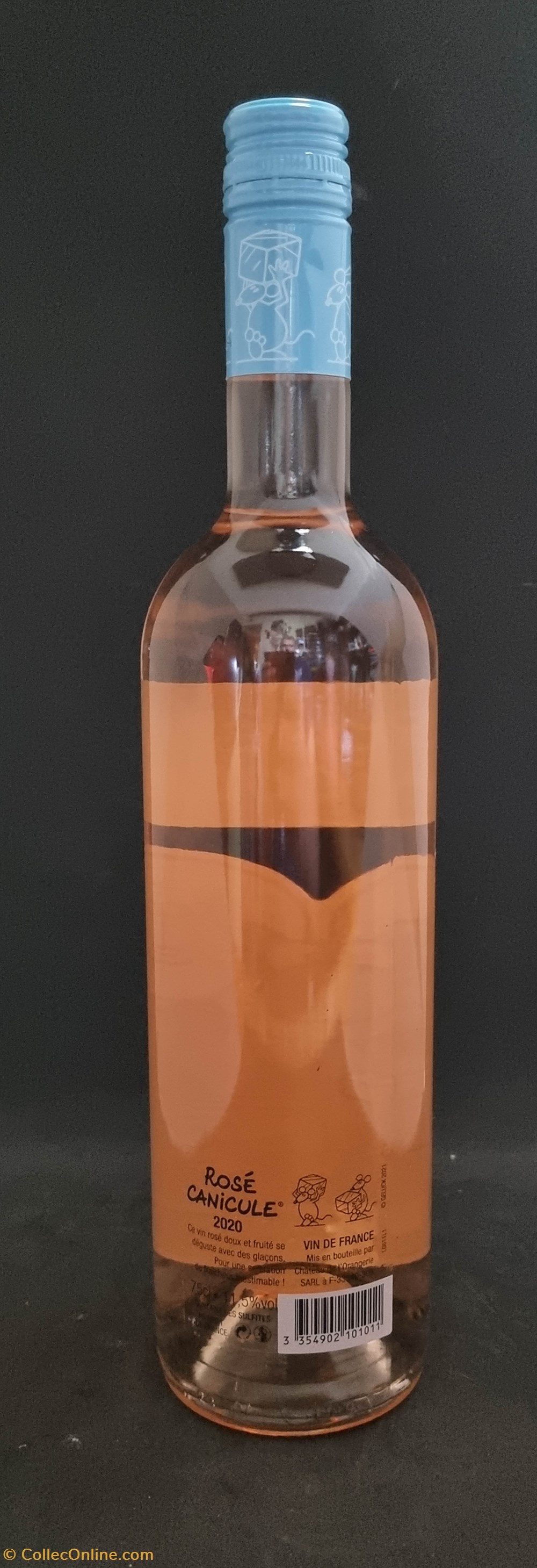 art de la table argenterie bistrot alimentation bouteilles rose canicule rose 2020