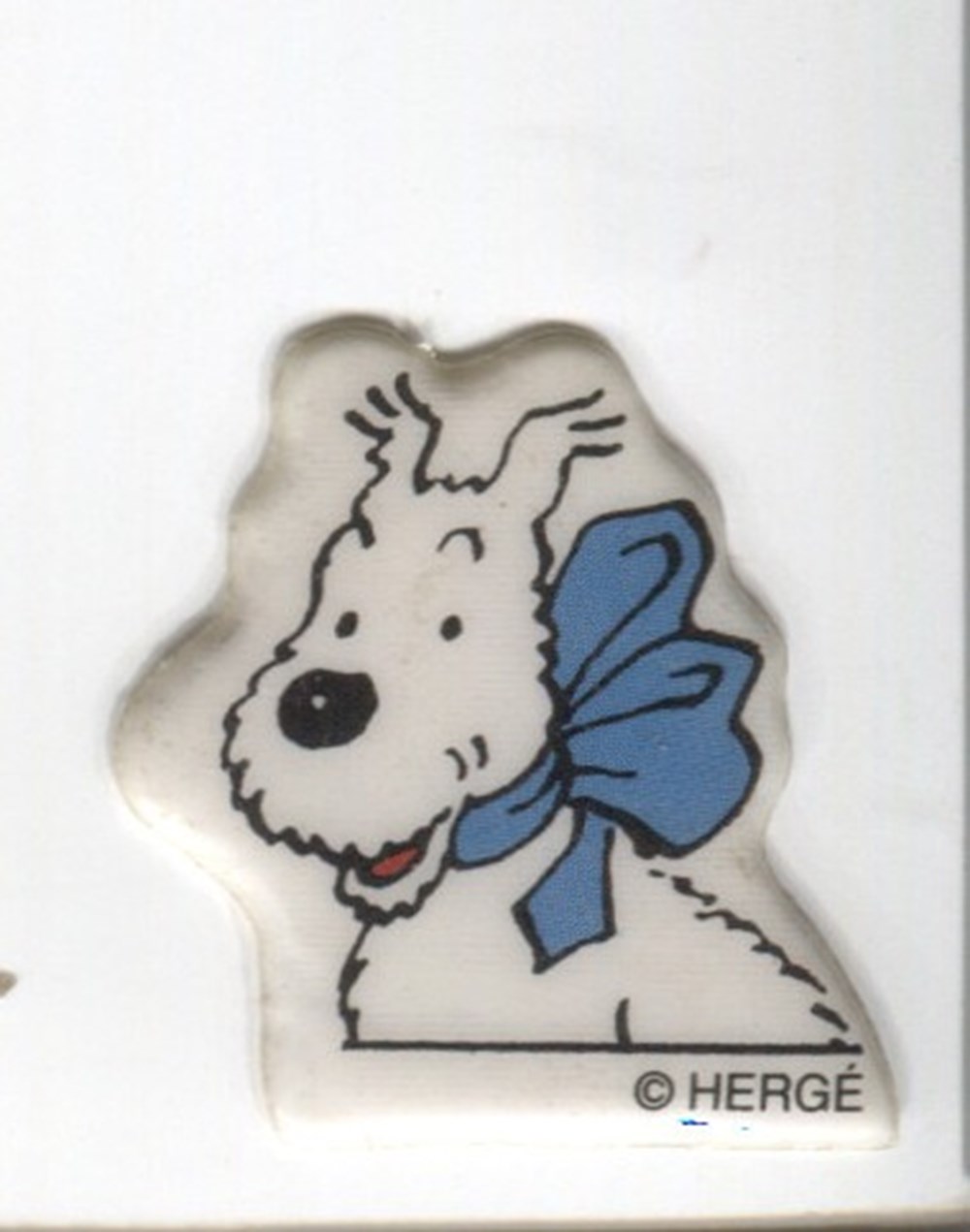 objets publicitaires autocollant relief milou
