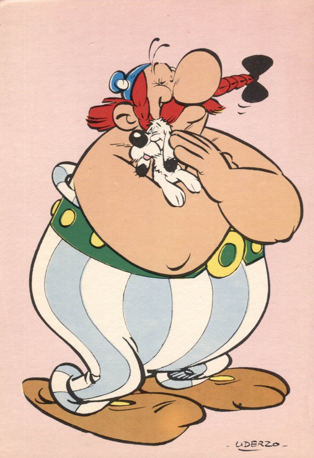 Carte - 10x15 - 1967 - IGLO - Obélix cartes postales carte 10x15 1967 iglo obelix