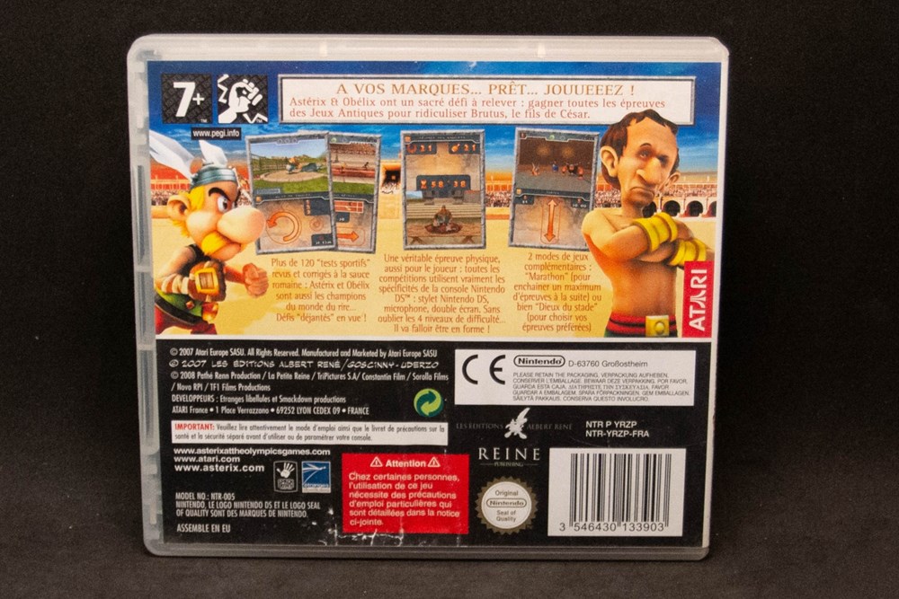 de societe jouets jeux ds 2008 asterix aux jeux olympiques