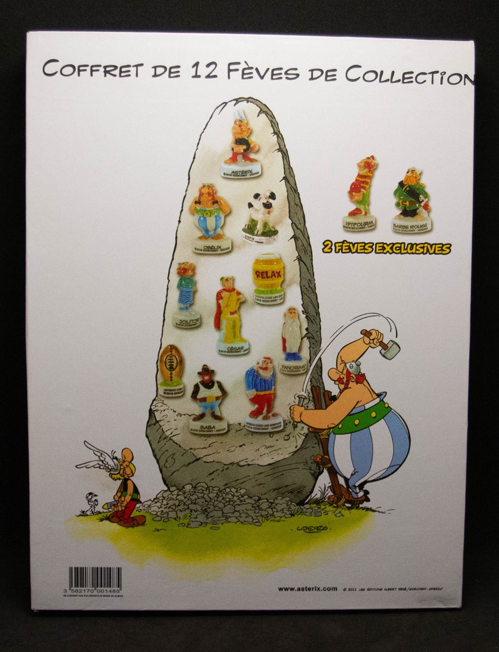 divers feves 2011 serie asterix chez les bretons brillant coffret