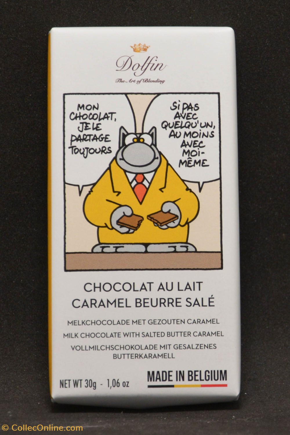 divers chocolat dolfin 30g chocolat au lait caramel beurre sale