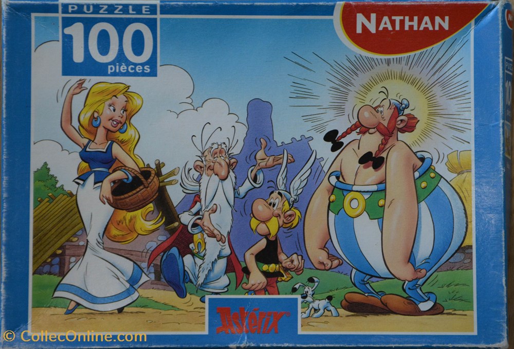 jeux de societe jouets casse tete puzzle nathan 1999 100 pieces falbala