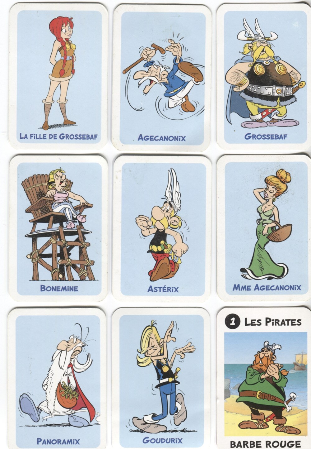 Jeux des 6 familles - 2006 documents anciens publicites jeux des 6 familles 2006
