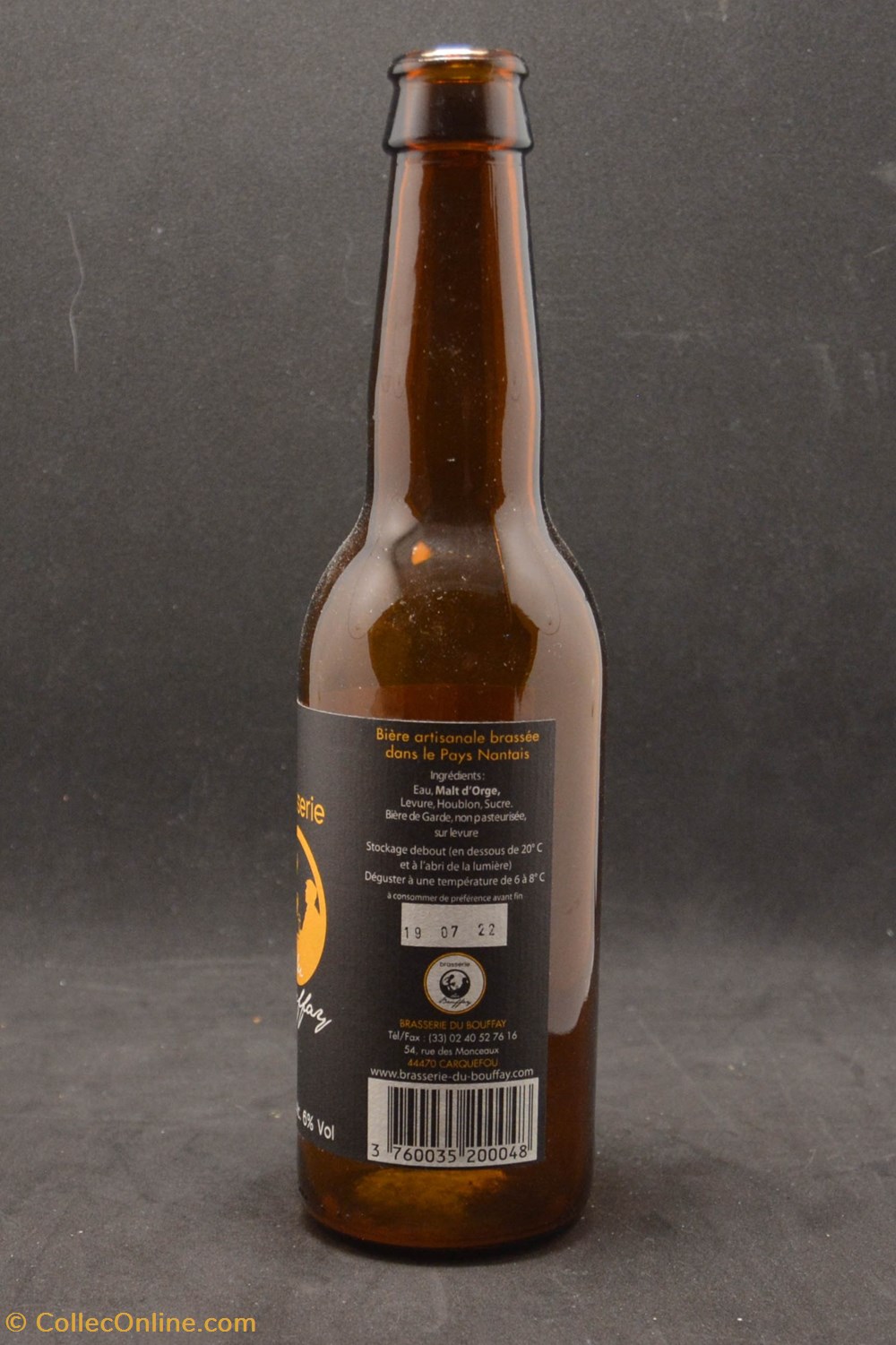 Brasserie du Bouffary - Blonde - FR - 6% - 33cl art la table argenterie bistrot alimentation bouteilles brasserie du bouffary blonde fr 6 33cl
