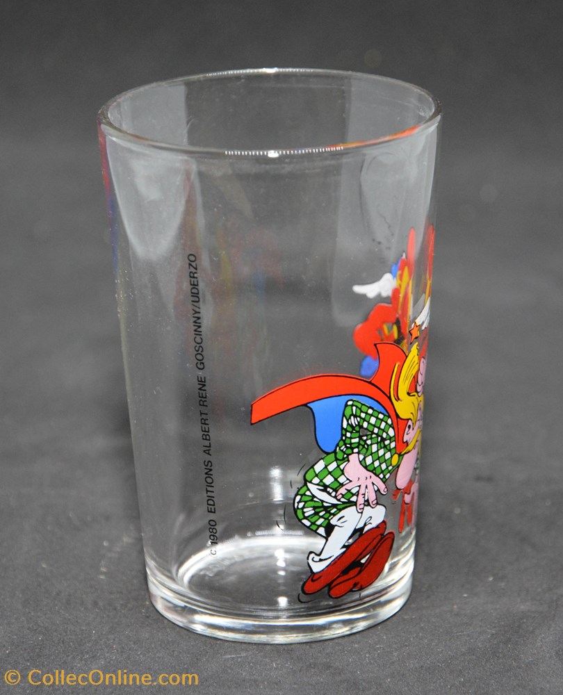 Série 011 - 1980 - Astérix et Assurancetourix art de la table argenterie verres serie 011 1980 asterix et assurancetourix