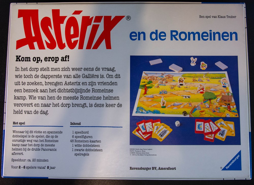 Ravensburger - 1989 - Astérix en de Romeinen jeux societe jouets ravensburger 1989 asterix en de romeinen