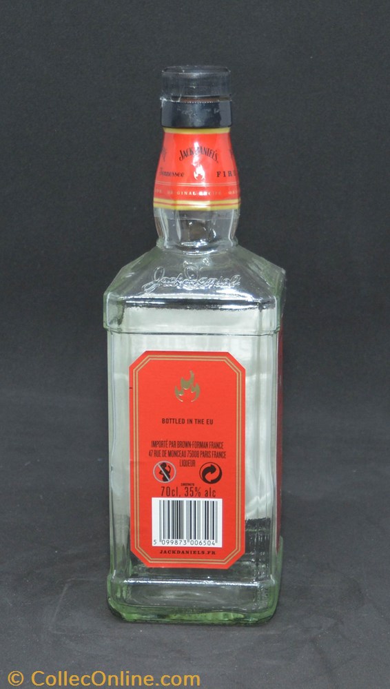 bistrot alimentation bouteille autre jack danies fire box