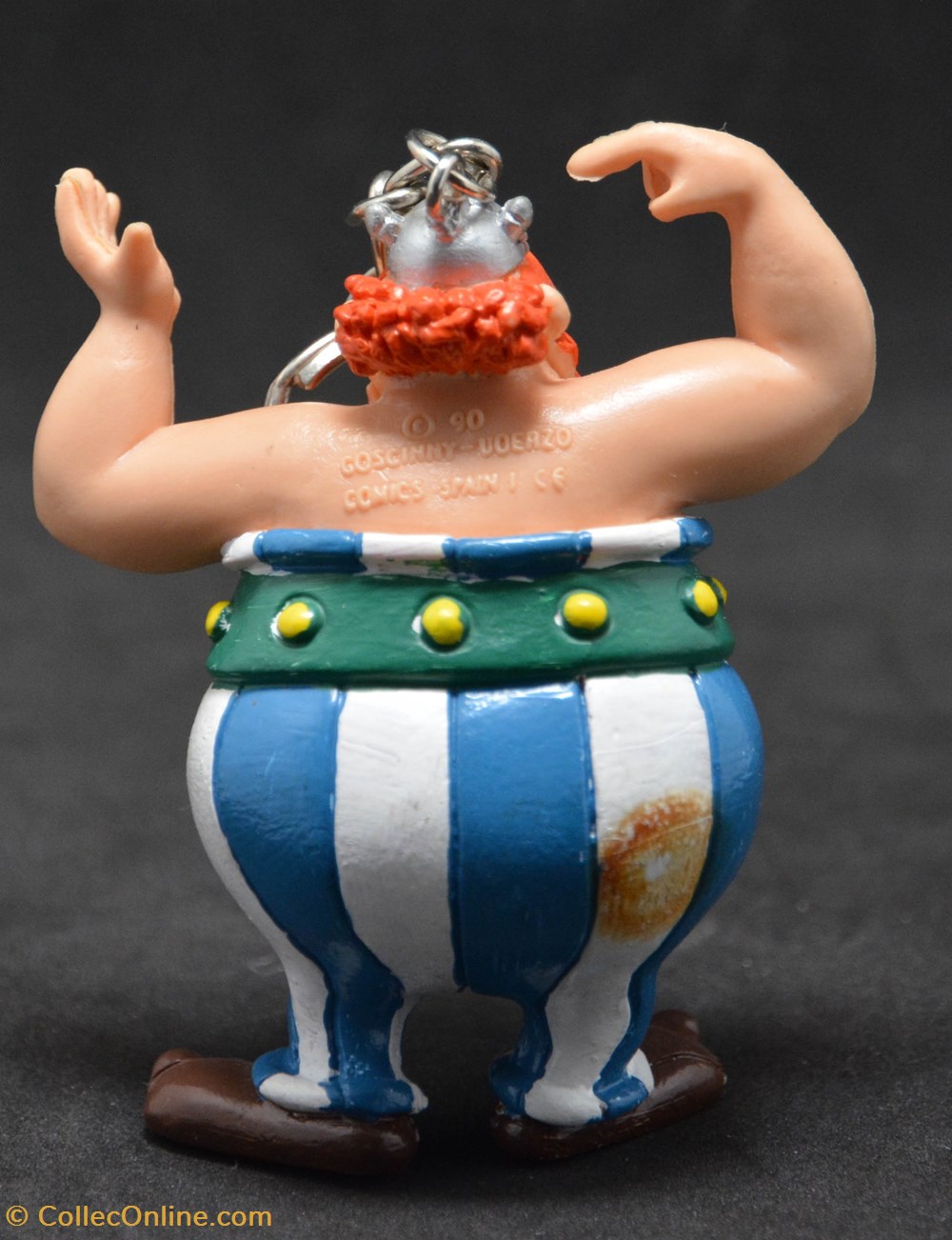 Comics Spain - 1984 - 7 cm - Porte-clé Obélix figurines comics spain 1984 7 cm porte cle obelix