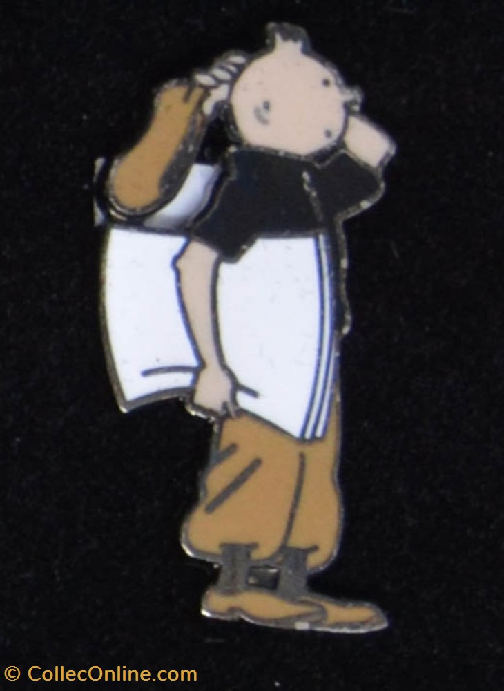 Corner - 209 - Tintin diver pin corner 209 tintin