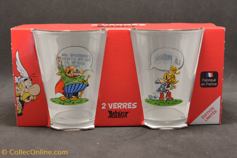 2017 - Super U - Edition limitée - Abraracourcix - Assurancetourix art de la table argenterie verres 2017 super u edition limitee abraracourcix assurancetourix