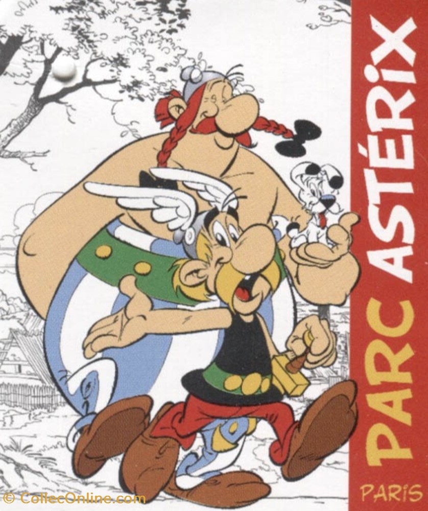 Etiquette - Parc Astérix - 2020 - Etiquette vêtement documents anciens publicites etiquette parc asterix 2020 etiquette vetement