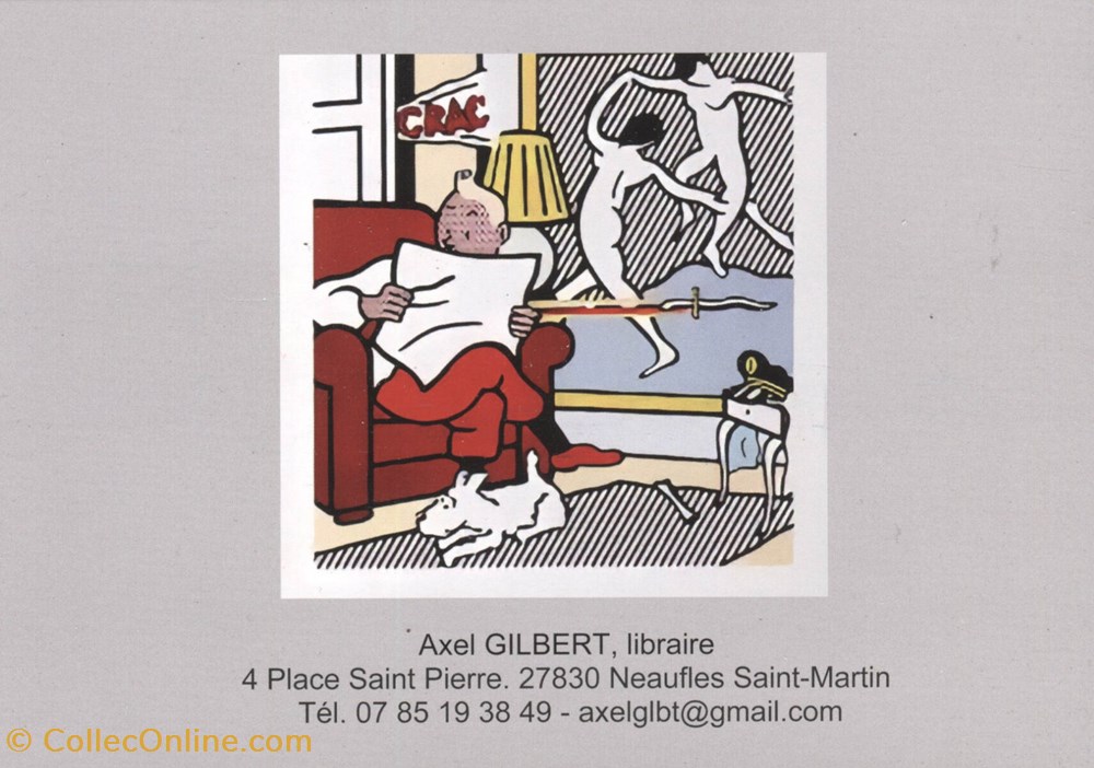 Carte - Axel Gilbert - 15x10 cartes postales carte axel gilbert 15x10