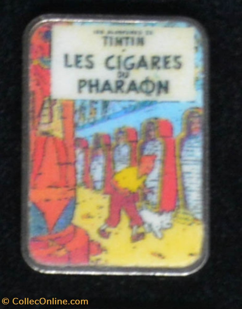 Couverture - Les cigares du pharaon diver pin couverture les cigares du pharaon