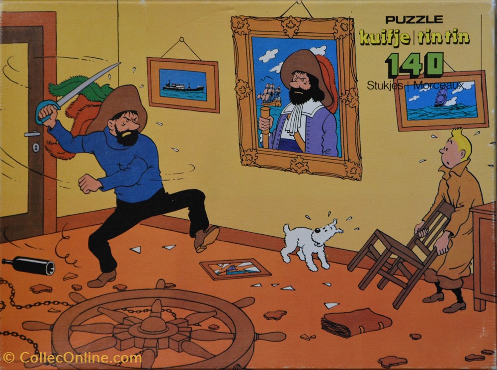Wild Horse - 1981 - 140 pièces - Le secret de la Licorne jeux societe jouets casse tete puzzle wild horse 1981 140 pieces le secret de la licorne