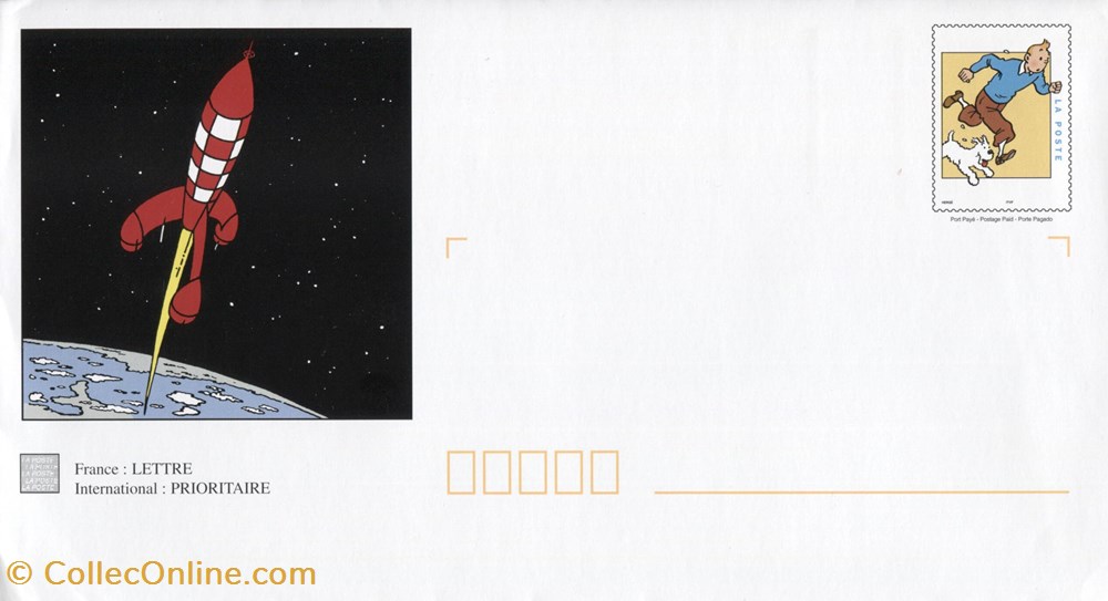 timbre france pap carte neuf 2000 lune