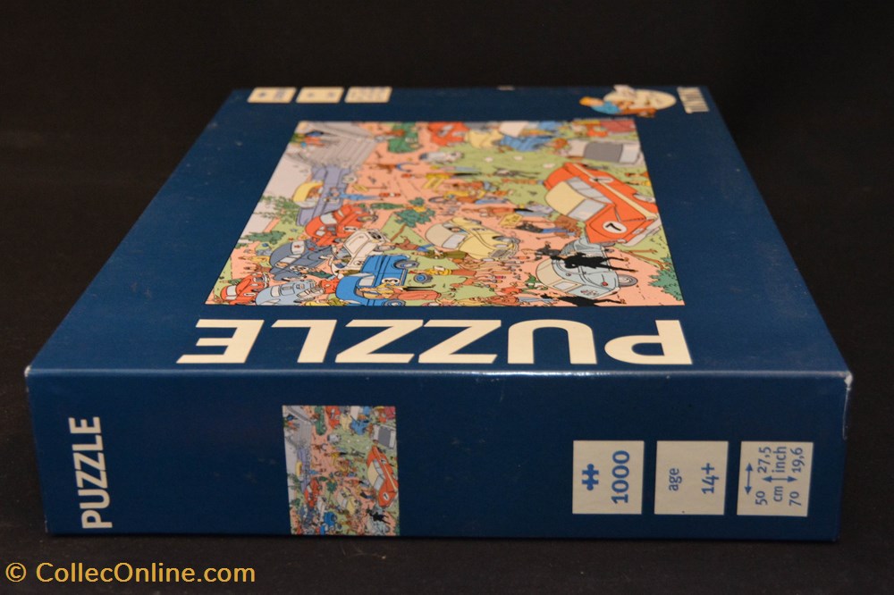 Moulinsart - 1998 - 1000 pièces - Rallye à Moulinsart 5 jeux jouet puzzle moulinsart 1998 1000 pieces rallye a moulinsart