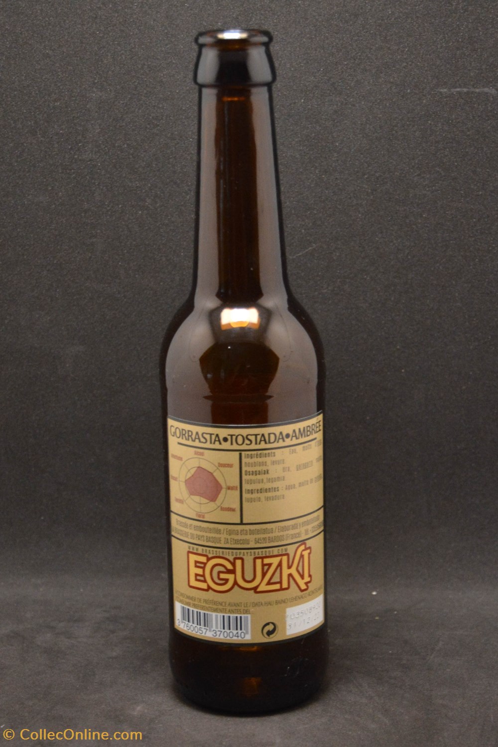 Eguzki - Ambrée - FR - 6% - 33cl art de la table argenterie bistrot alimentation bouteilles eguzki ambree fr 6 33cl