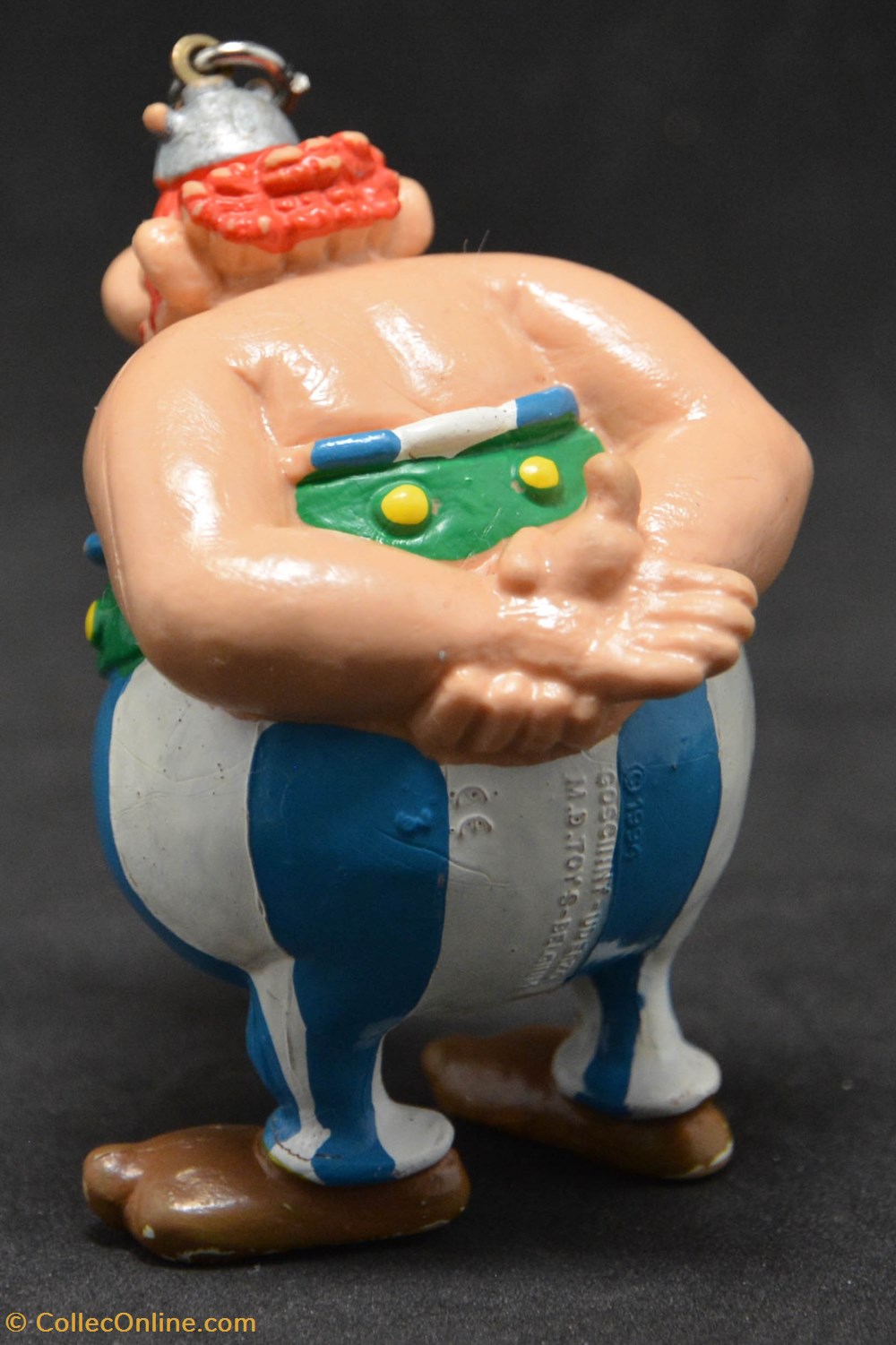 M.D. Toys - 1994 - 7 cm - Porte-clé Obélix (variante) figurines m d toys 1994 7 cm porte cle obelix variante