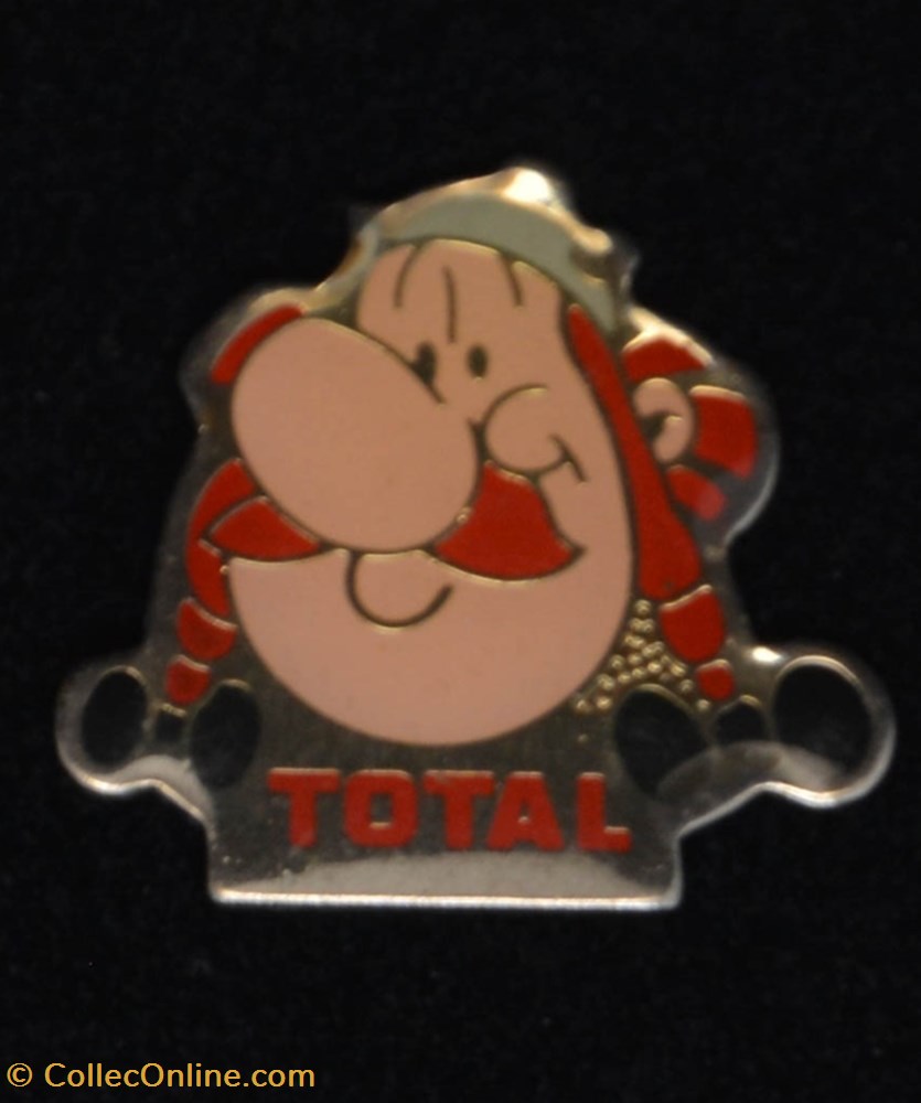 Total - Obélix diver pin total obelix