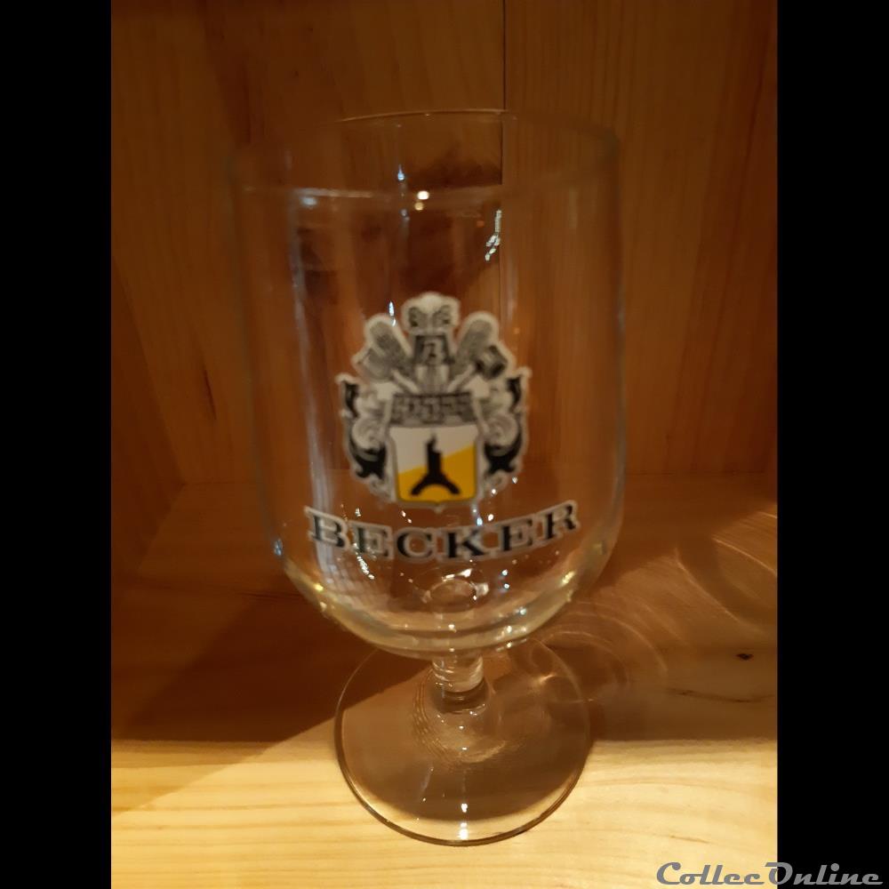 Becker - 02 bistrot alimentation verre biere becker 02