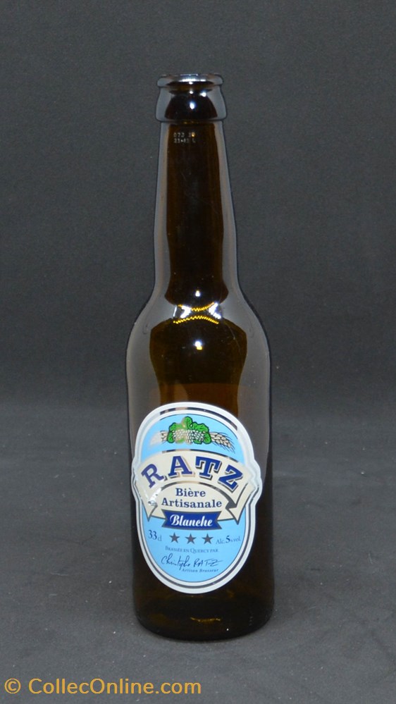 Ratz - Blanche - FR - 5% - 33cl art de table argenterie bistrot alimentation bouteille ratz blanche fr 5 33cl