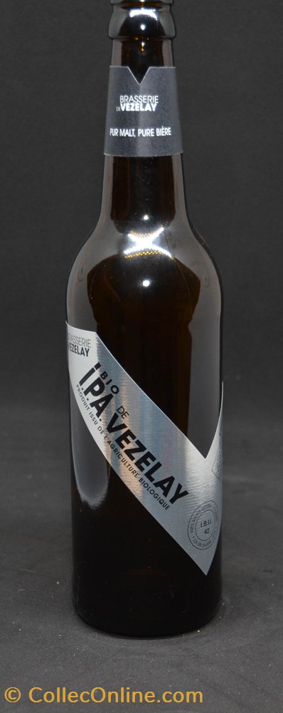 Vezelay Bio - IPA - FR - 5,4% - 50cl art de table argenterie bistrot alimentation bouteille vezelay bio ipa fr 5 4 50cl