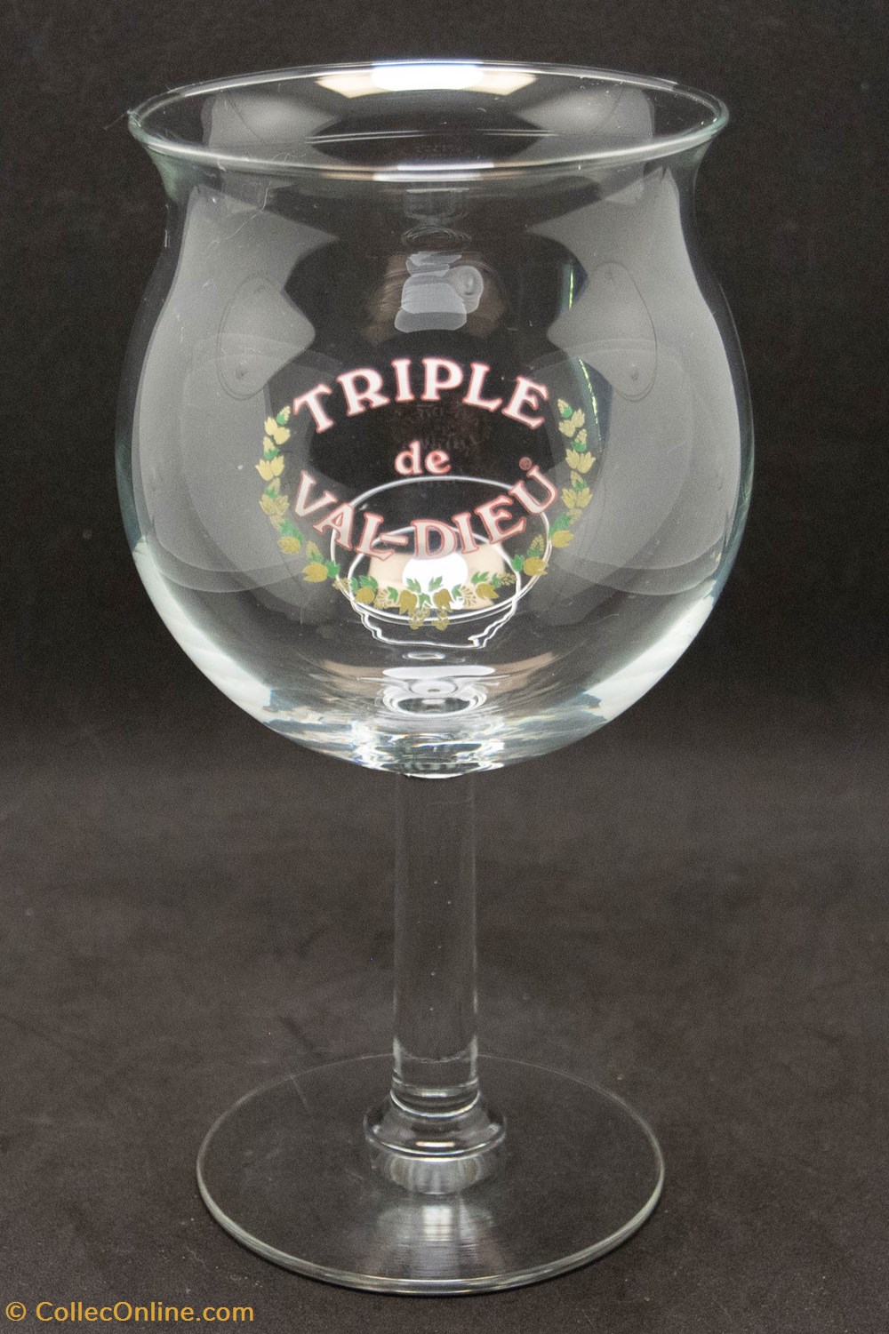 Triple de Val-Dieu art la table argenterie bistrot alimentation verres triple de val dieu
