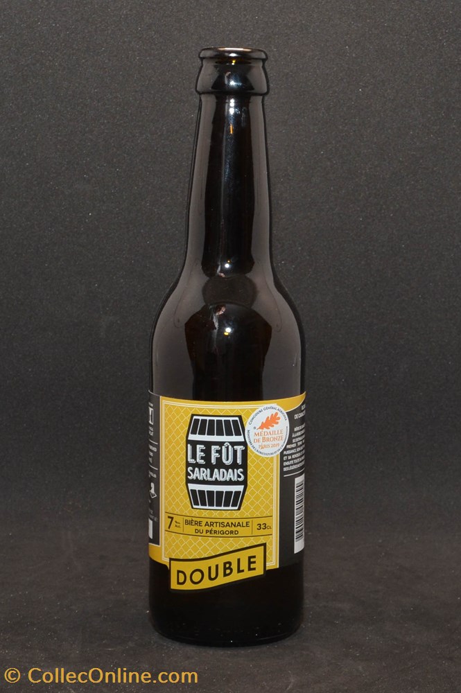 Le fût sarladais - Double - FR - 7% - 33cl art de table argenterie bistrot alimentation bouteille le fut sarladais double fr 7 33cl