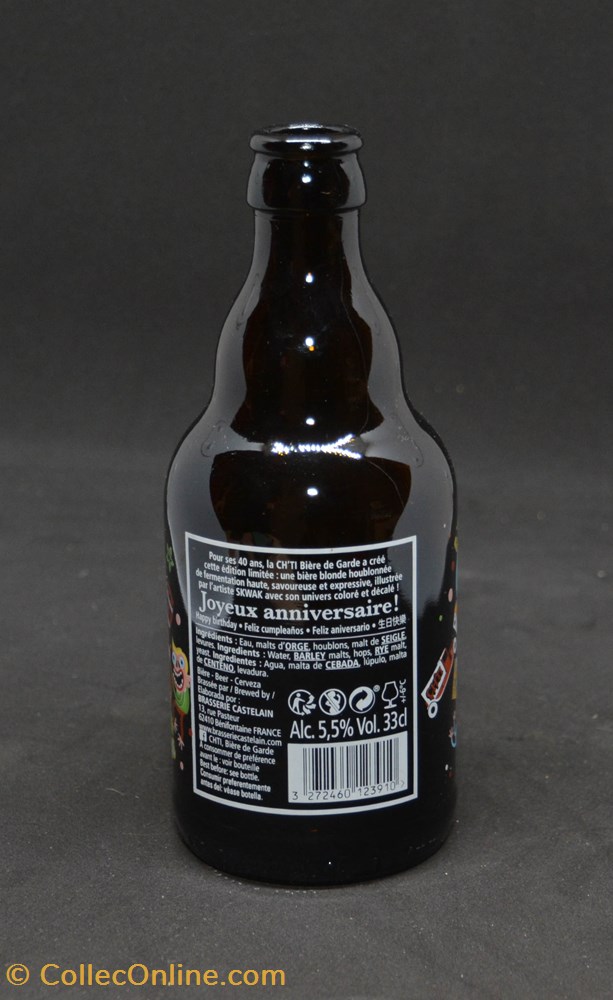 Ch'ti Saison - Blonde - BE - 5,5% - 33cl art la table argenterie bistrot alimentation bouteille cti saison blonde be 5 5 33cl
