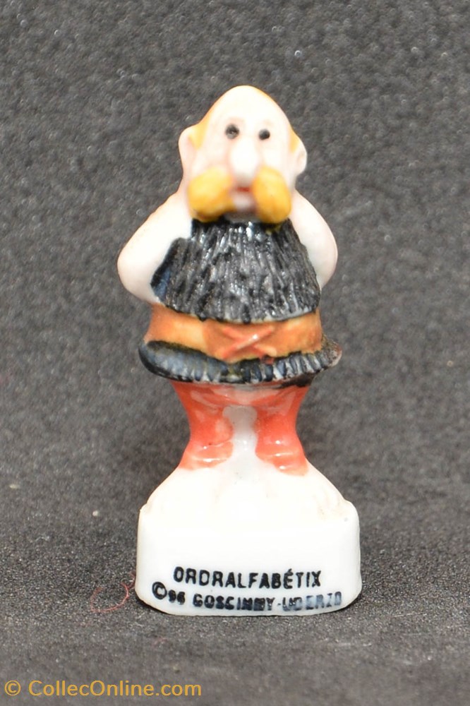 divers feves 1996 serie personnage ordrafabetix