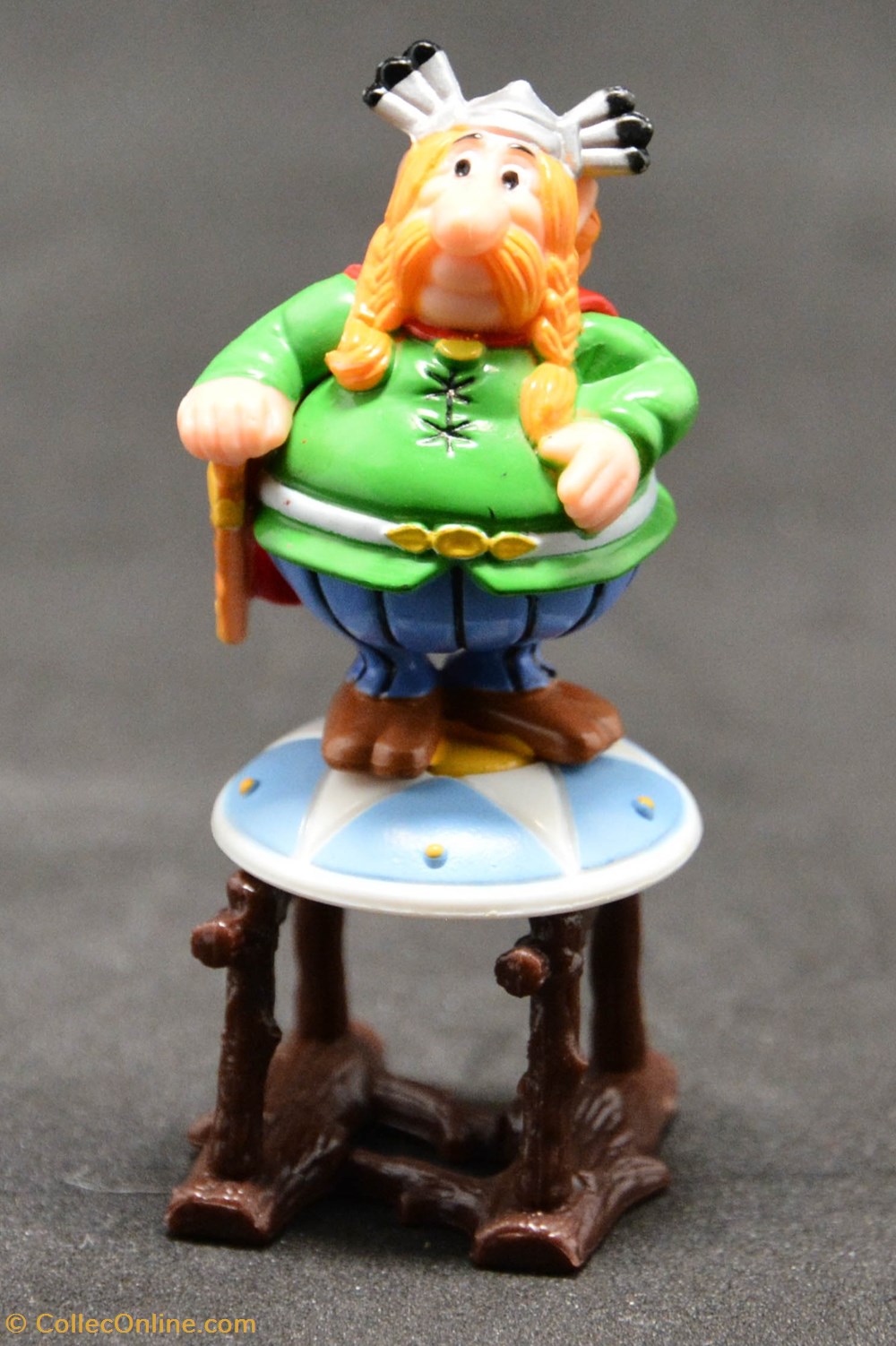 Série 03 - Astérix et les romains - 2003 - 05 - Abraracourcix figurines serie 03 asterix et les romains 2003 05 abraracourcix