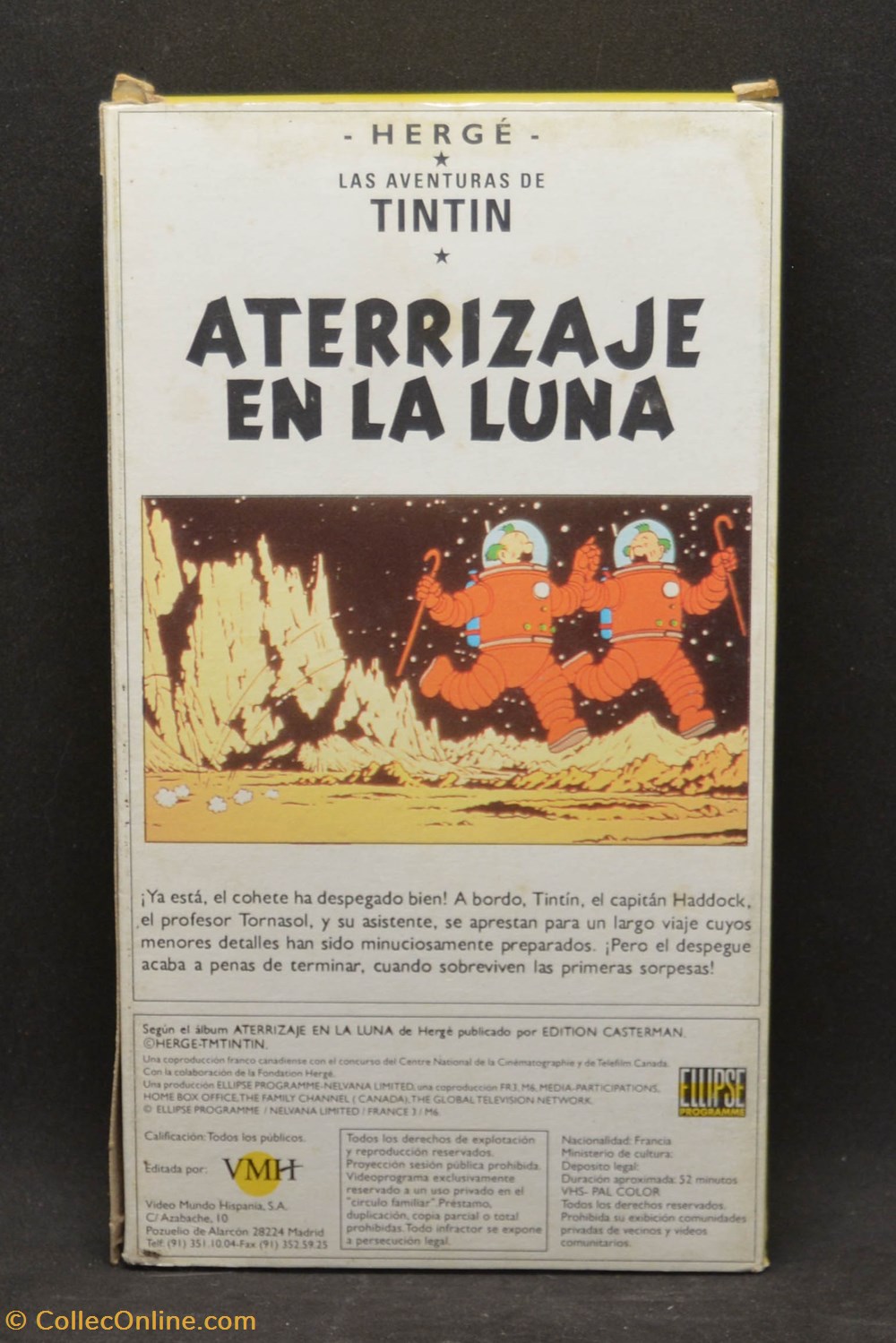 VHS - Ellipse - Espagnol - Aterrizaje en la Luna divers film dvd blu ray vhs ellipse espagnol aterrizaje en la luna