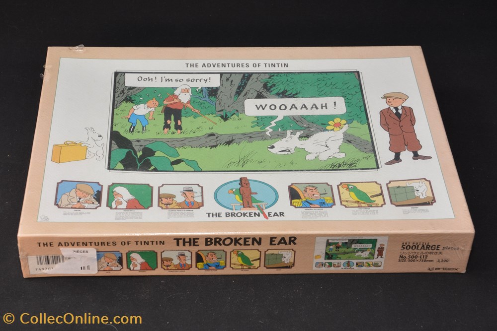 ArtBox - Japon - Années 90 - 500 pièces - The Broken Ear 2 jeux jouet puzzle artbox japon annees 90 500 pieces the broken ear