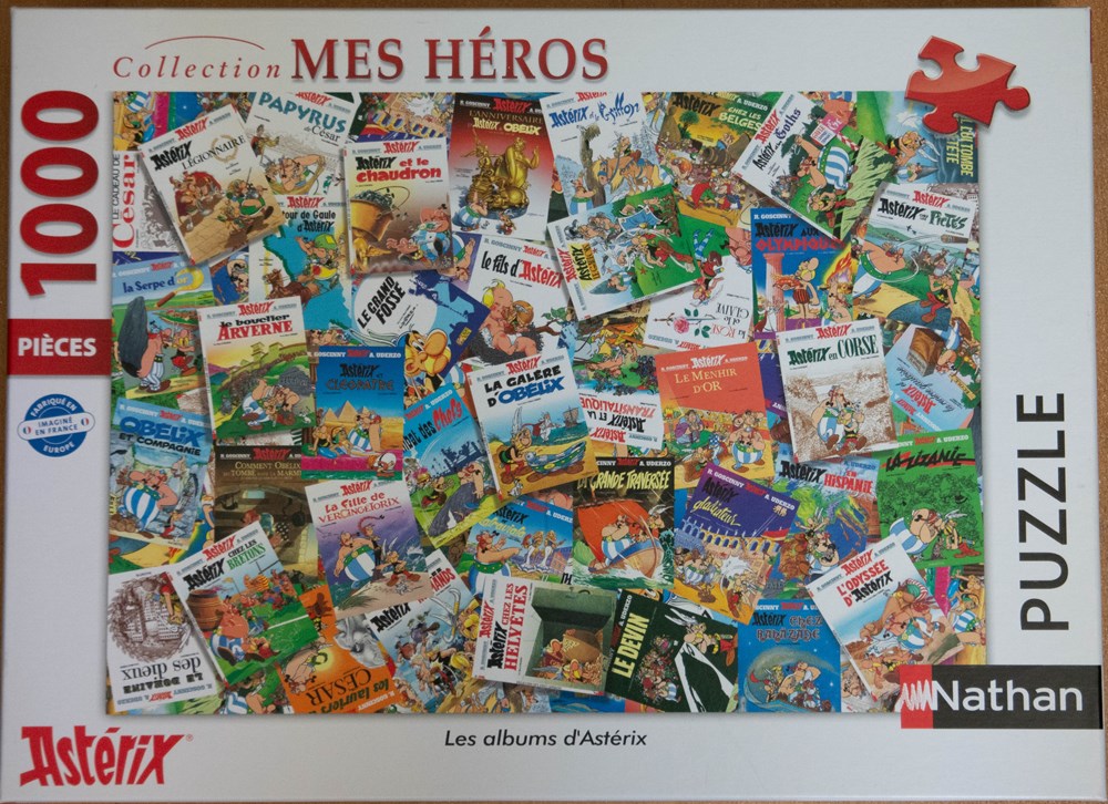 Nathan - 2023 - 1000 pièces - Les albums d'Astérix jeux de societe jouets casse tete puzzle nathan 2023 1000 pieces les albums asterix