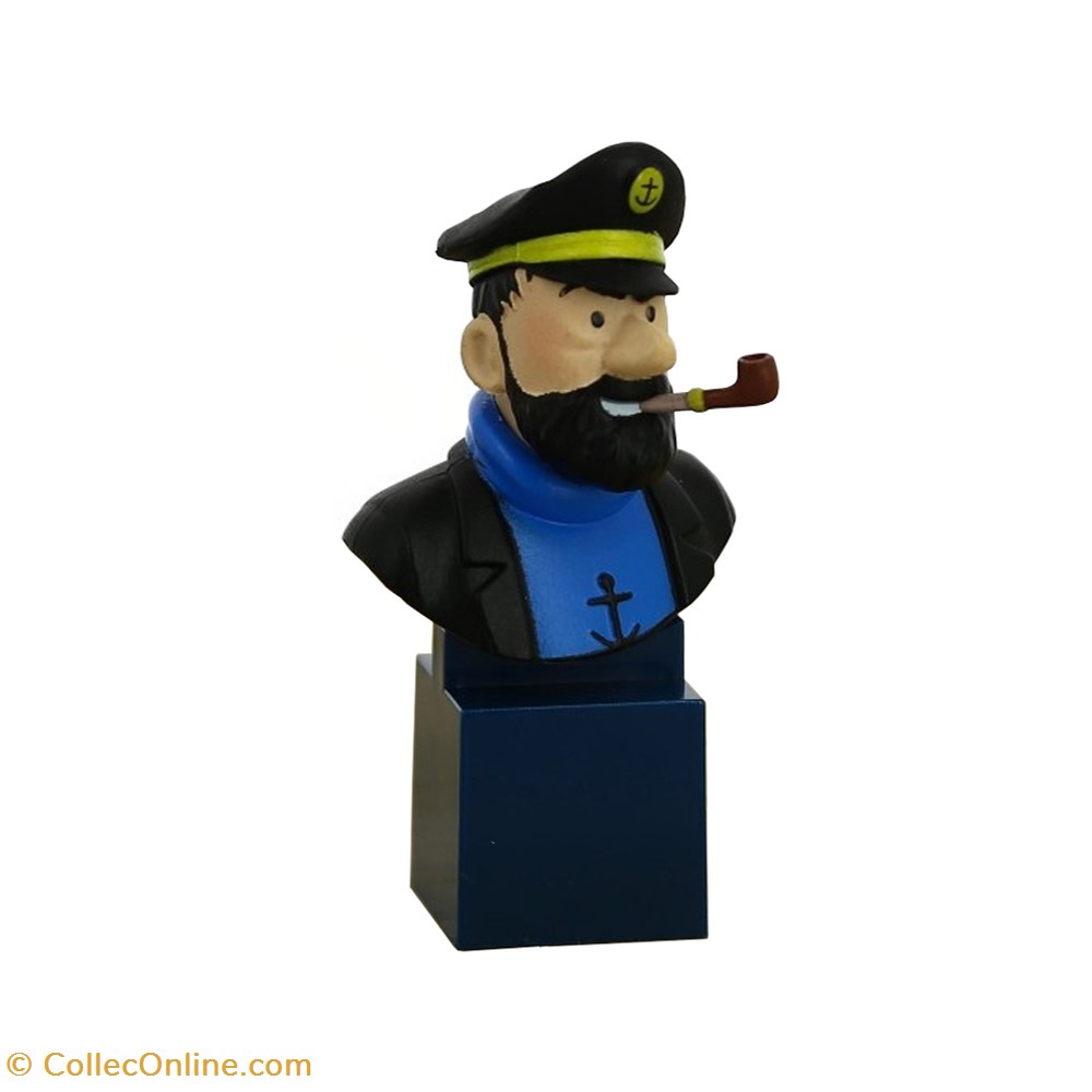 Série "Buste" - 2017 - Capitaine Haddock figurine serie buste 2017 capitaine haddock