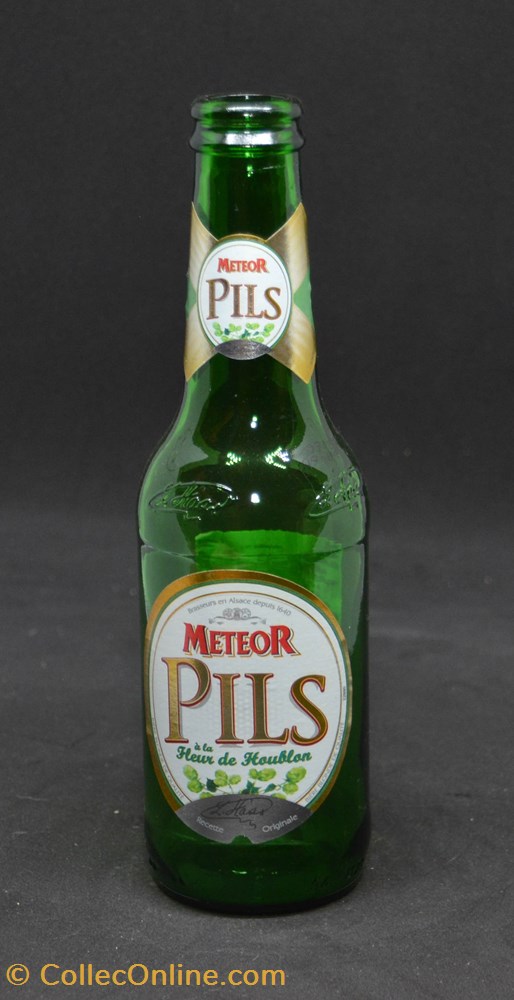 Méteor - Pils - Blonde - FR - 5% - 25cl art la table argenterie bistrot alimentation bouteille meteor pils blonde fr 5 25cl