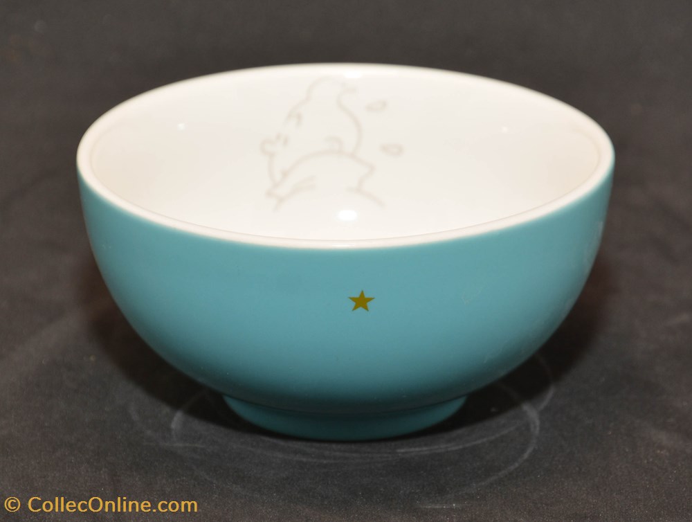 Bol - Moulinsart - Turquoise de la table argenterie service the cafe tass mug bol moulinsart turquoise