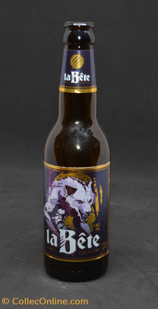 La bête - Brune - FR - 8% - 33cl art de table argenterie bistrot alimentation bouteille la bete brune fr 8 33cl