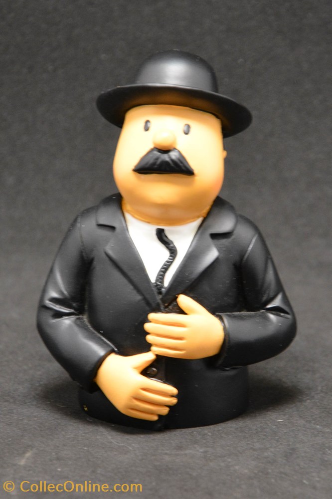 Buste Dupont avec chapeau figurine buste dupont avec chapeau