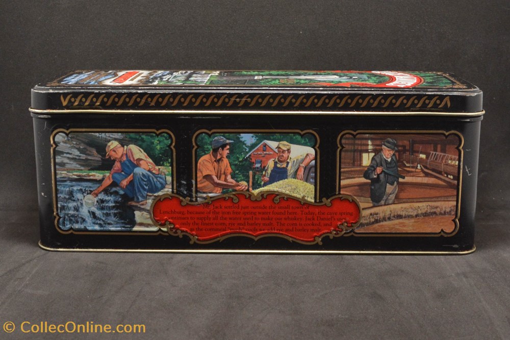 art de la table argenterie bistrot alimentation bouteilles jack daniel s metal box 06