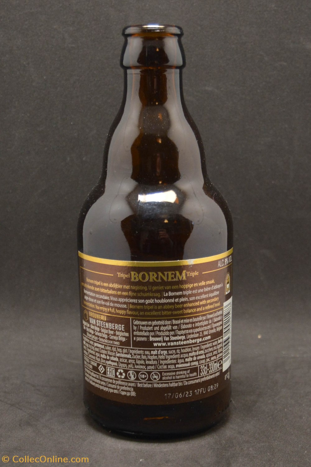 Bornem - Triple - BE - 9% - 33cl art de la table argenterie bistrot alimentation bouteilles bornem triple be 9 33cl