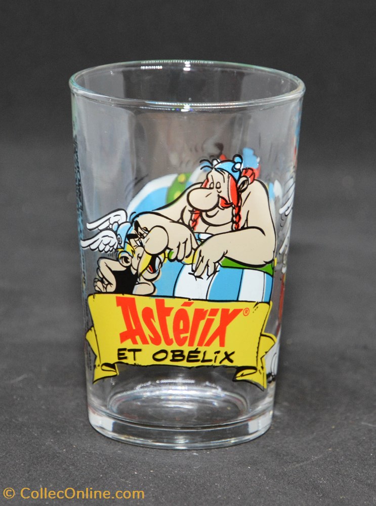 Série 032 - 2000 - Amora - n°1 - Astérix et Obélix - Petit art de la table argenterie verres serie 032 2000 amora n 1 asterix et obelix petit