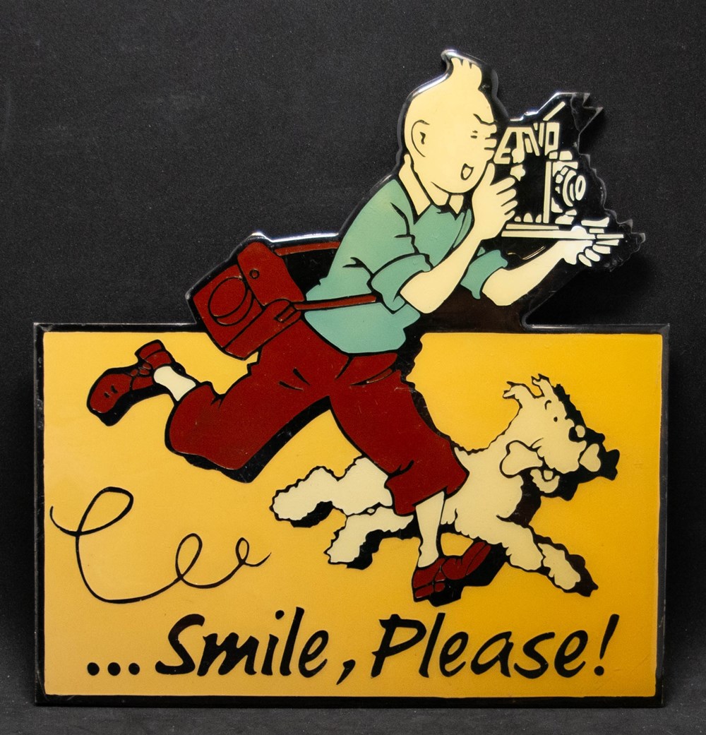 Plaque émaillée - 1992 - Smile, Please ! divers plaque emaillee 1992 smile please