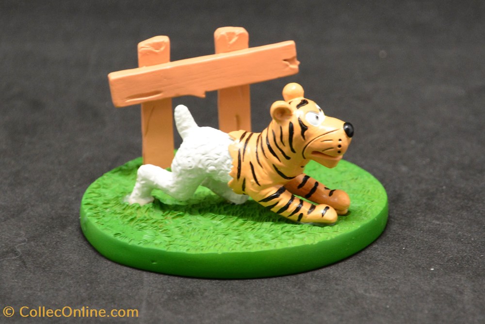 Scéne Milou guépard figurine scene milou guepard