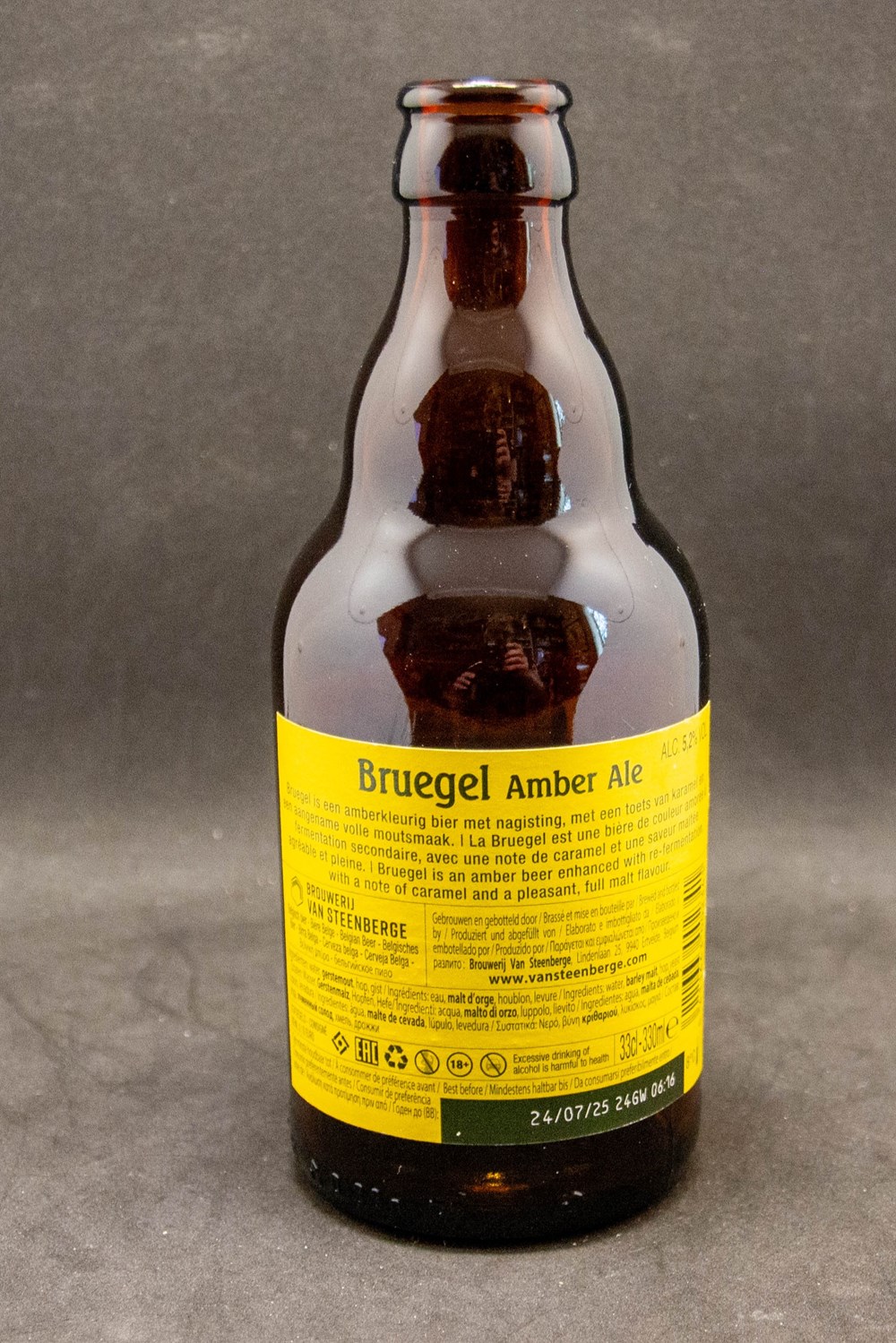Bruegel - Ambrée - BE - 5,2% - 33cl art de la table argenterie bistrot alimentation bouteilles bruegel ambree be 5 2 33cl