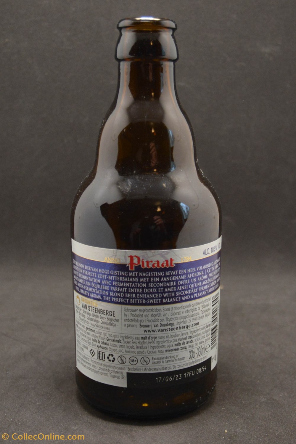 Piraat - Blonde - BE - 10,5% - 33cl art la table argenterie bistrot alimentation bouteilles piraat blonde be 10 5 33cl