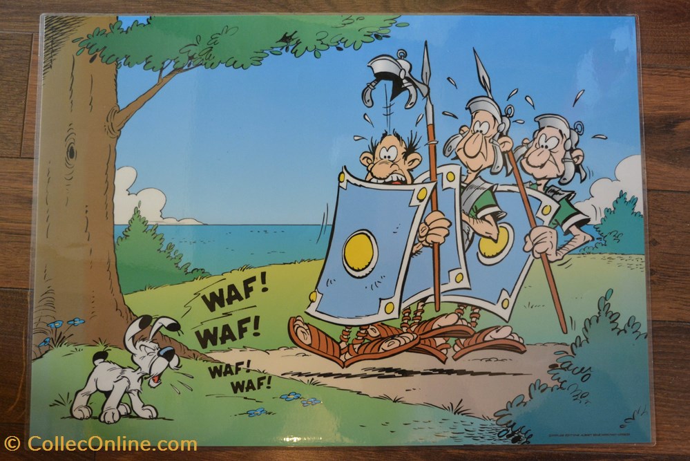 divers set de table setimage 2001 idefix face aux romains