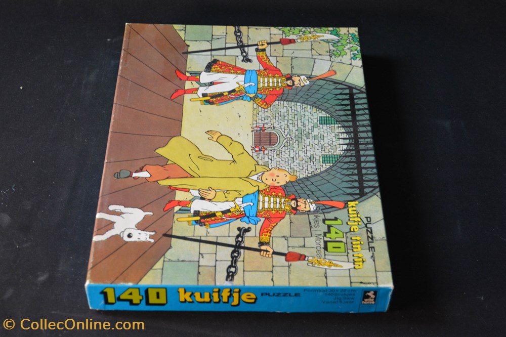 Wild Horse - 1981 - 140 pièces - Le sceptre d'Ottokar 2 jeux jouet puzzle wild horse 1981 140 pieces le sceptre ottokar