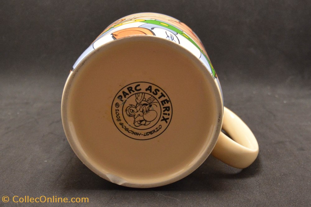 Mug - Parc Astérix - 2008 - Par ici la bonne soupe art de table argenterie service the cafe tasses mugs mug parc asterix 2008 par ici la bonne soupe